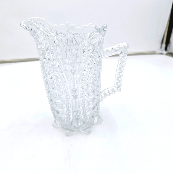 Antique Glass Pitcher by J.B. Glass Company - Picture 3 of 9
